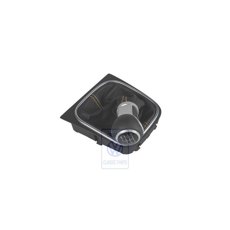 VW Original Pomo Palanca Cambio Alu C. 