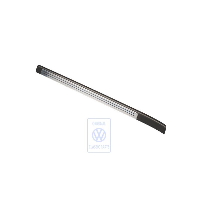 VW Original Liston De Umbral Negro Satinado/Alum.-Cepillado - 1K4853538A SUB