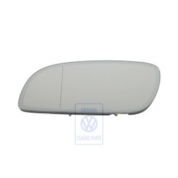 VW Original Cristal Espejo Asferico-Gran Angular Con Placa Soporte - 1T0857521E