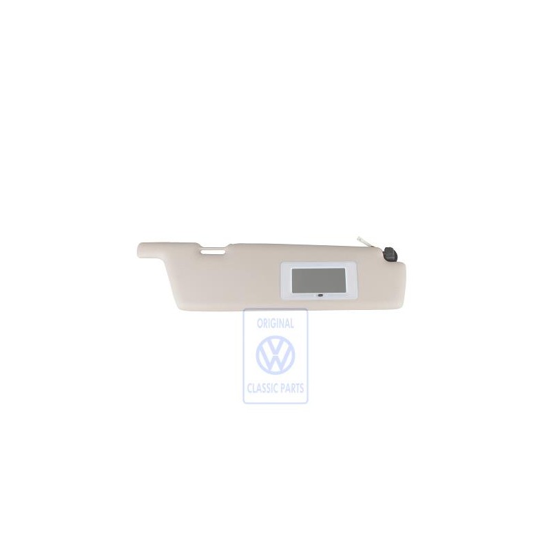 VW Original Parasol Con Espejo Iluminado Beigegris - 253857552 1UH
