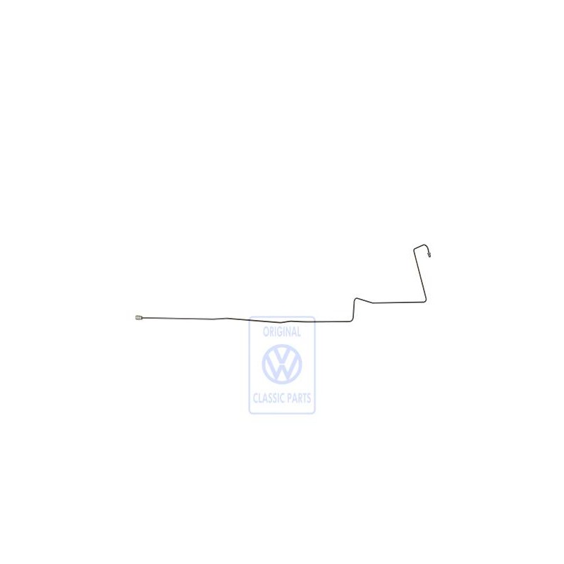 VW Original Tubo Freno Circuito Flotante Desde Sistema Hidraulico - 2D0614726B
