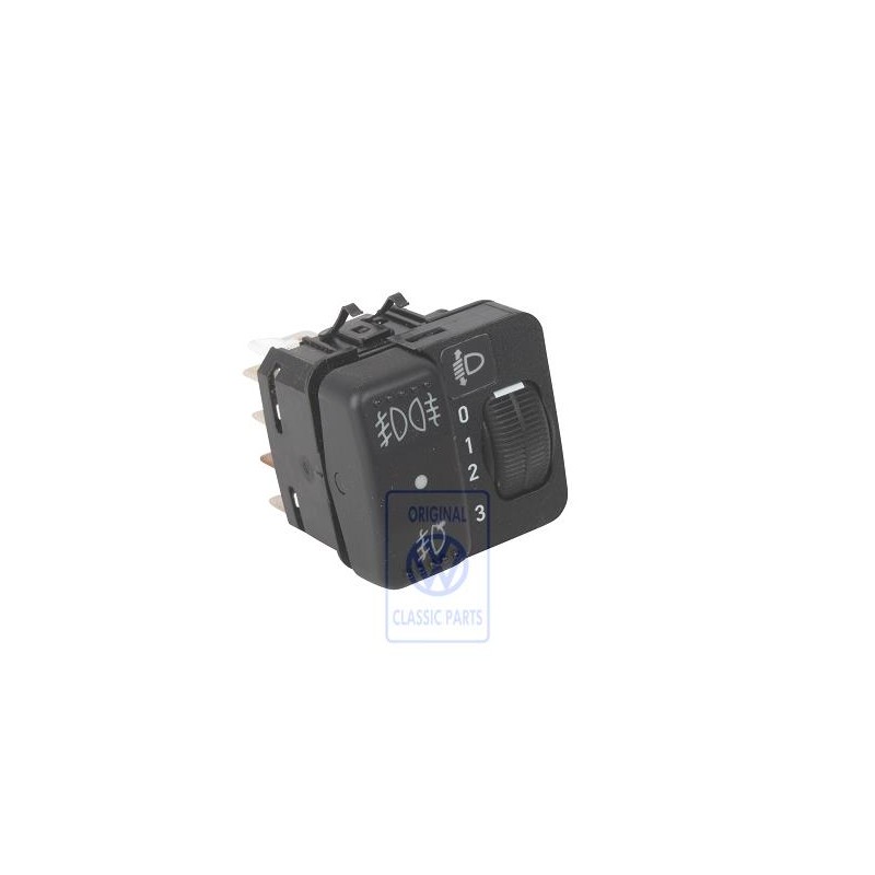 VW Original Interruptor Para Faros Anti- Niebla, Luz Trasera - 2D0959561F 01C