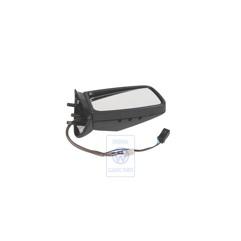 VW Original Retrovisor Exterior Plano Regulable Electricamente - 323857502A