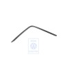 VW Original Moldura Para Luneta Trasera Negro Satinado - 331853351D 01C
