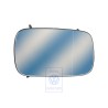 VW Original Cristal Espejo Esferico-Gran Angular Con Placa Soporte - 358857522A