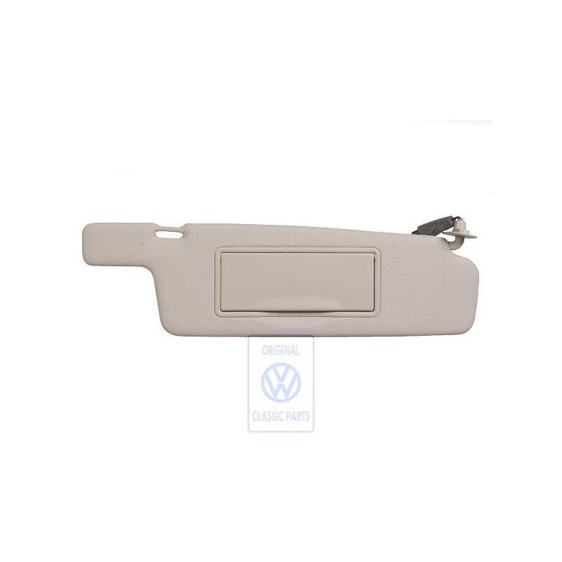 VW Original Parasol Con Espejo Iluminado Y Tapa Sahara - 3A0857552B T17