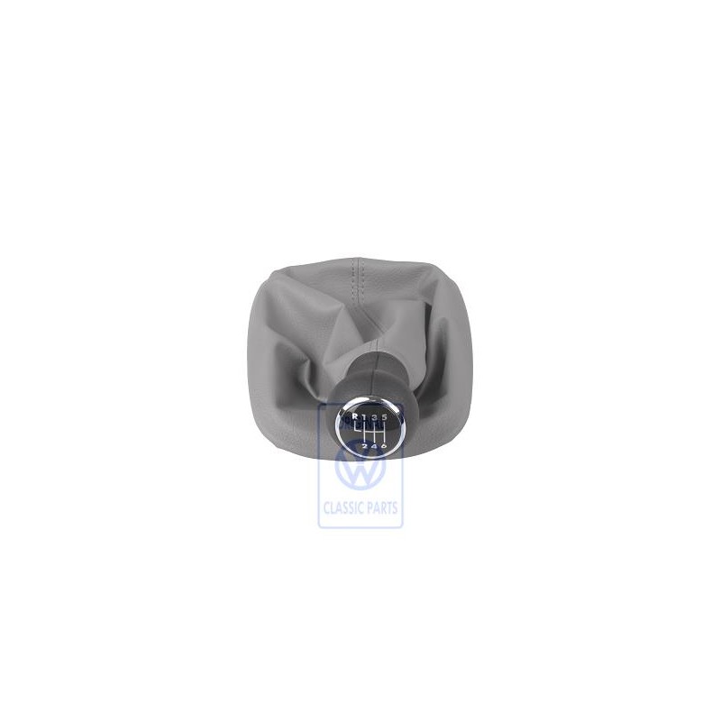 VW Original Pomo Palanca Cambio Con Guardapolvo Cuero Sintetico - 3B0711113ARFEV