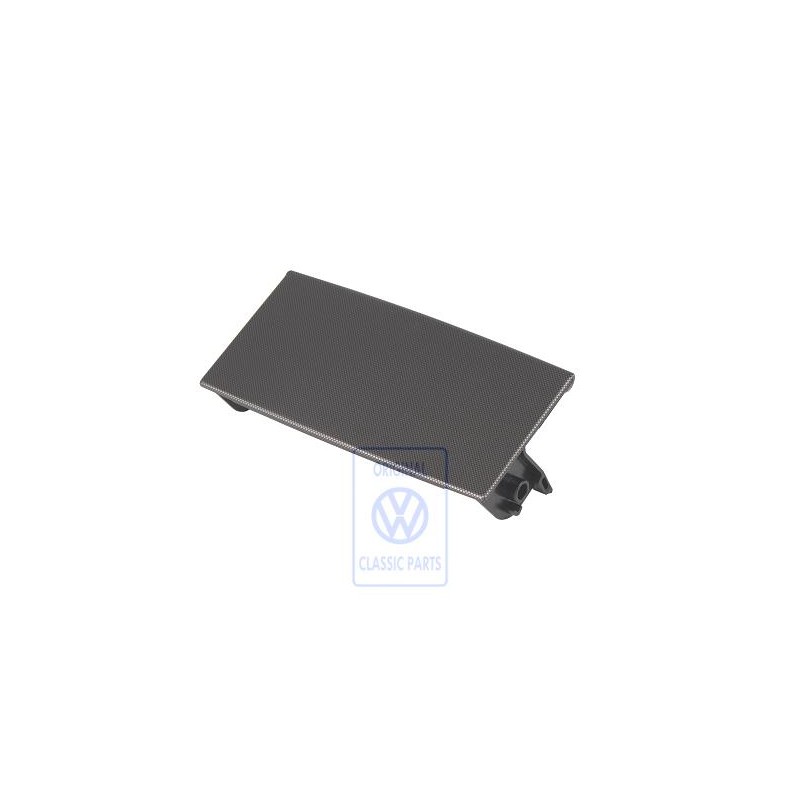 VW Original Tapa P. Cenicero Negro/Marron-Netzoptik - 3B0857352H 2ZS