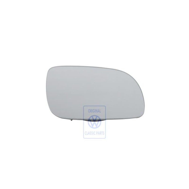 VW Original Cristal Espejo Convexo Calentable Con Placa Soporte - 3B1857522C