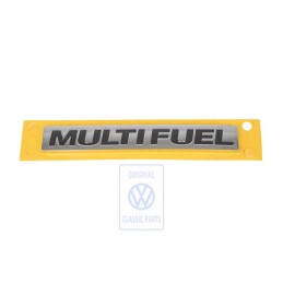 VW Original Rotulo Brillo Cromo/Negro Seda Mate - 5G0853675N AFG