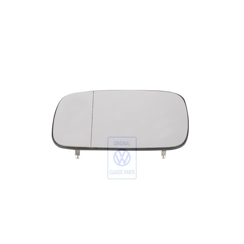 VW Original Cristal Espejo Asferico-Gran Angular Calentable - 6K9857521H