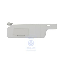 VW Original Parasol Con Espejo Y Cubierta Gris Perla - 6KE857551A 2F4