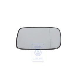 VW Original Cristal Espejo Esferico-Gran Angular Con Placa Soporte - 6N1857521A