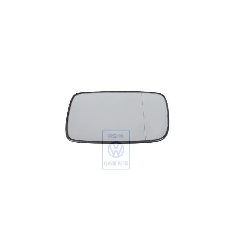 VW Original Cristal Espejo Esferico-Gran Angular Con Placa Soporte - 6N1857521A