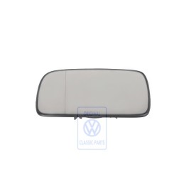 VW Original Cristal Espejo Esferico-Gran Angular Con Placa Soporte - 6N1857521B