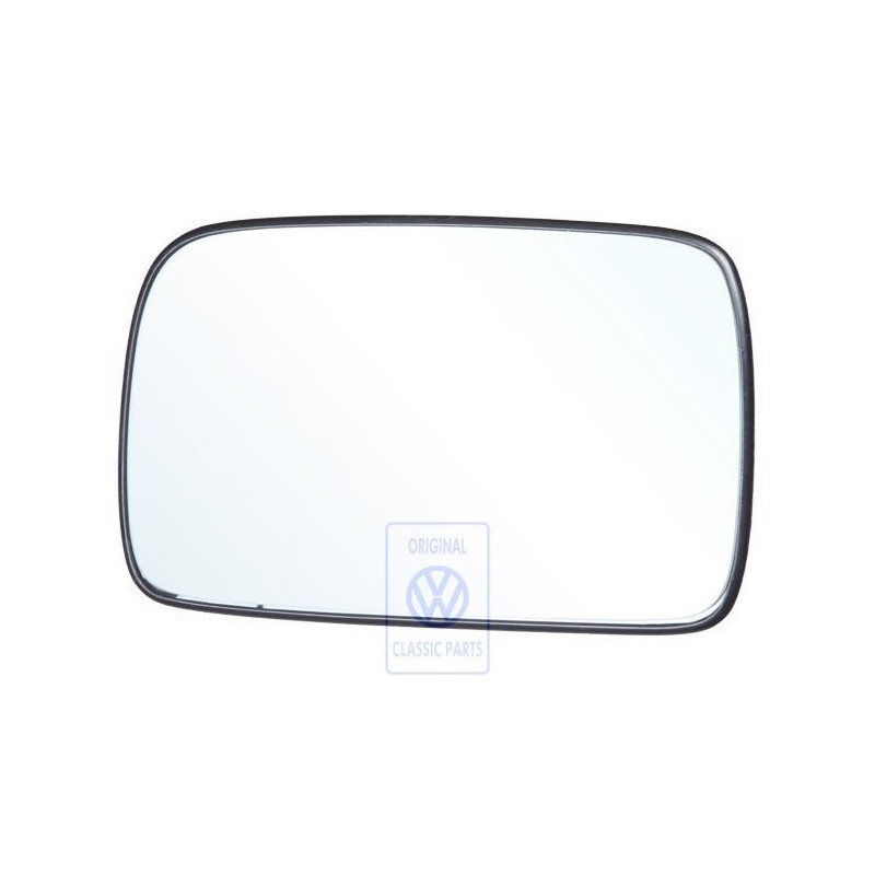 VW Original Cristal Espejo Convexo Con Placa Soporte - 6N2857521A