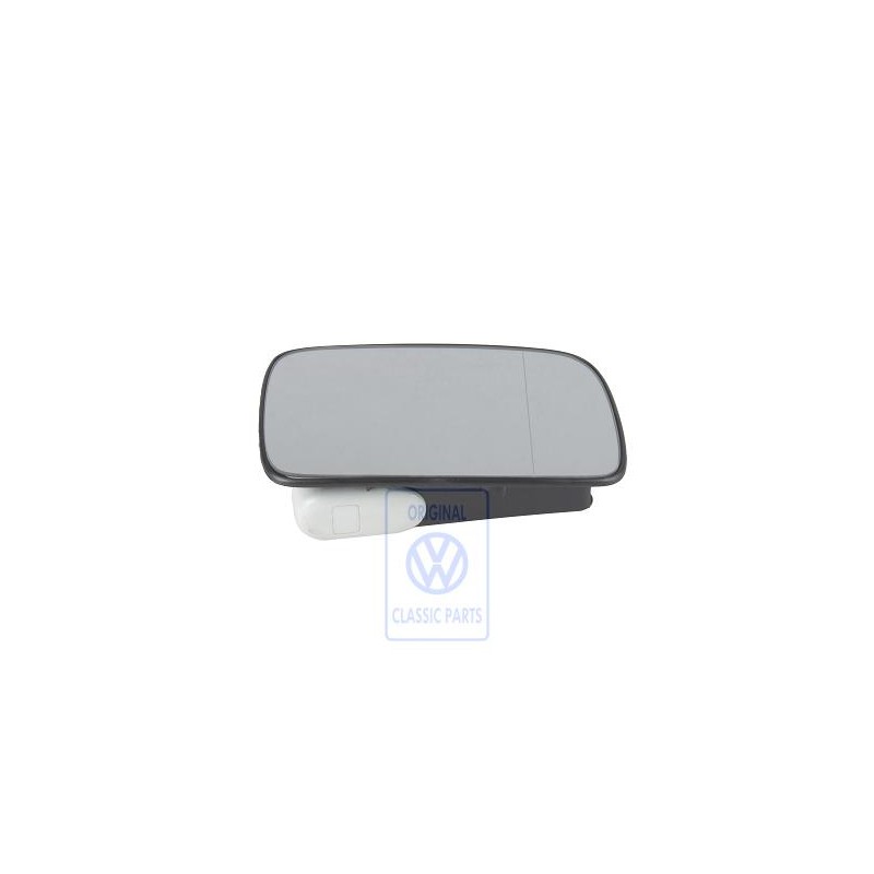 VW Original Cristal Espejo Esferico-Gran Angular Con Placa Soporte - 6N2857522B