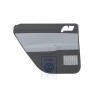 VW Original Panel De Puerta Tela/Cuero Sintetico - 6Q6867211GGSSS