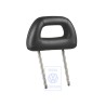 VW Original Apoyacabezas Con Funda, Regulable Cuero - 6X0881901B A64