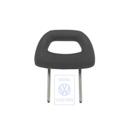 VW Original Apoyacabezas Con Funda, Regulable Tejido Negro - 6X0881901 C29
