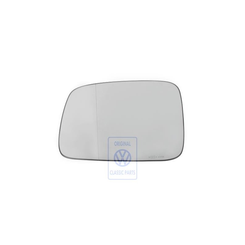 VW Original Cristal Espejo Esferico-Gran Angular Con Placa Soporte - 701857521P