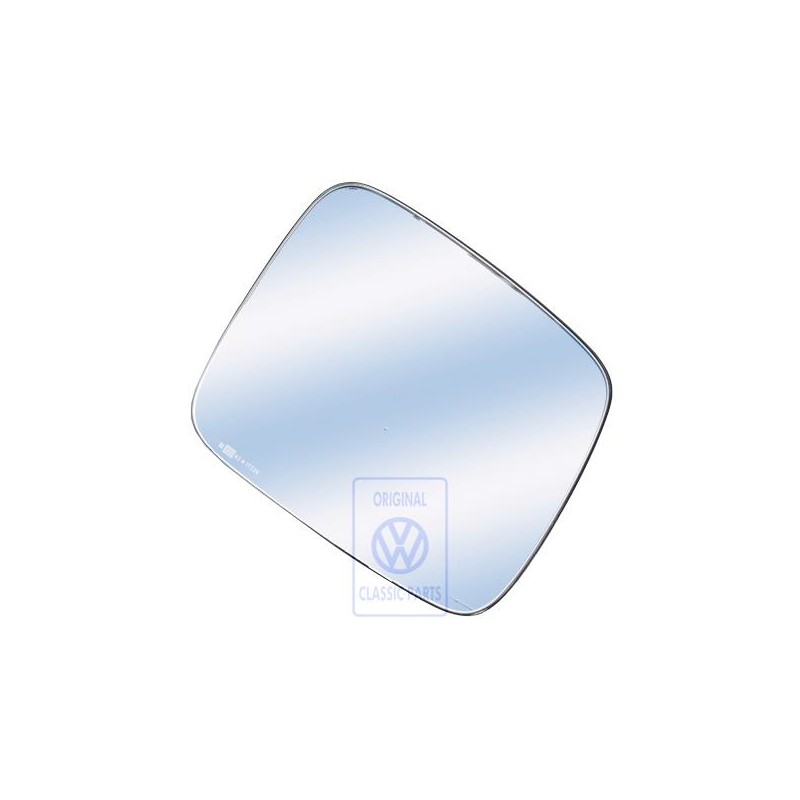 VW Original Cristal Espejo Convexo Con Placa Soporte - 701857522H