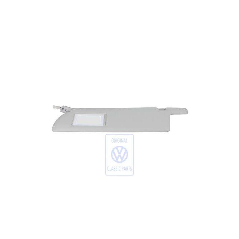 VW Original Parasol Con Espejo Iluminado Y Tapa Gris - 705857551C 8ZZ
