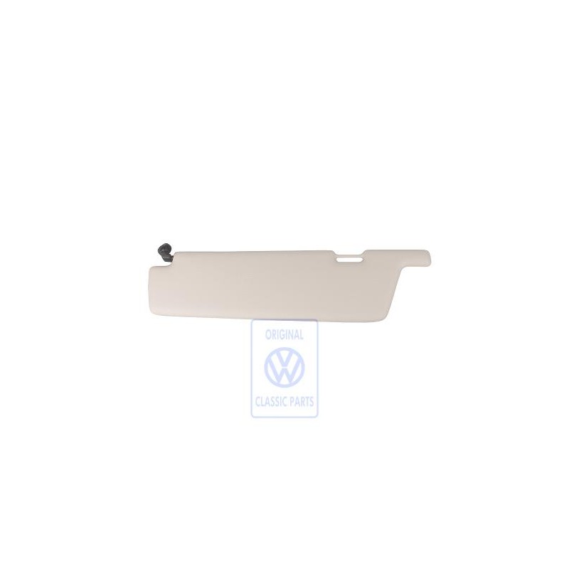 VW Original Parasol Con Espejo Iluminado Y Tapa Beige - 705857551G 9ZZ