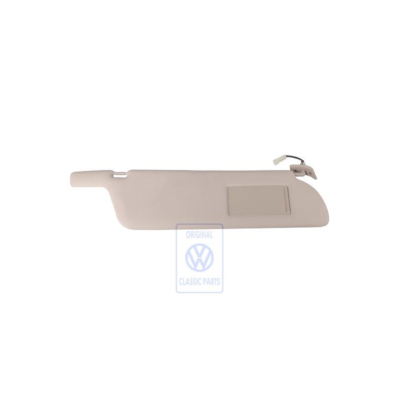 VW Original Parasol Con Espejo Iluminado Y Tapa Sahara - 705857552ABT17