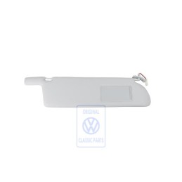 VW Original Parasol Con Espejo Iluminado Y Tapa Gris - 705857552C 8ZZ