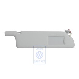 VW Original Parasol Con Espejo Iluminado Y Tapa Beige - 705857552G 9ZZ