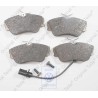 VW Original 4 Juego Pastillas Freno Con Indicacion De Desgaste - 7D0698151G