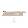 VW Original Parasol Con Espejo Iluminado Y Tapa Beige Claro - 7D0857551R 3PS