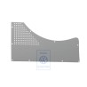 VW Original Revestimiento De Pared Lateral Placa De Fibras - 7H1867406AQFQ4