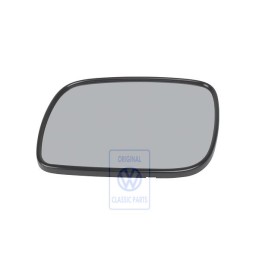 VW Original Cristal De Retrovisor Convexo Con Placa Portante - 7L6857521E