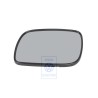 VW Original Cristal De Retrovisor Convexo Con Placa Portante - 7L6857521E