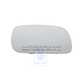 VW Original Cristal Espejo Convexo Con Placa Soporte - 7L6857522B