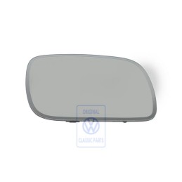 VW Original Cristal De Retrovisor Convexo Con Placa Portante - 7L6857522K