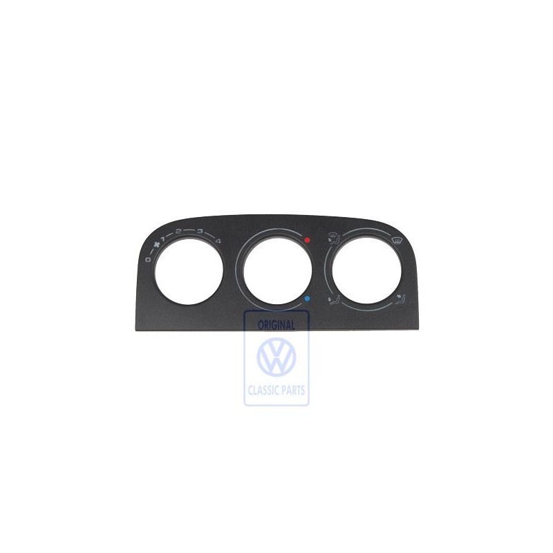 VW Original Recubrimiento P. Regulacion Ventilacion - 7M0819075D 01C