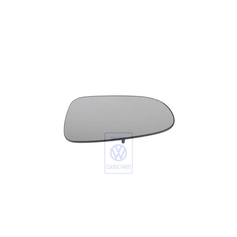 VW Original Cristal Espejo Convexo Con Placa Soporte - 7M0857521A