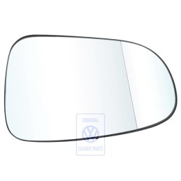 VW Original Cristal Espejo Esferico-Gran Angular Con Placa Soporte - 7M0857521D