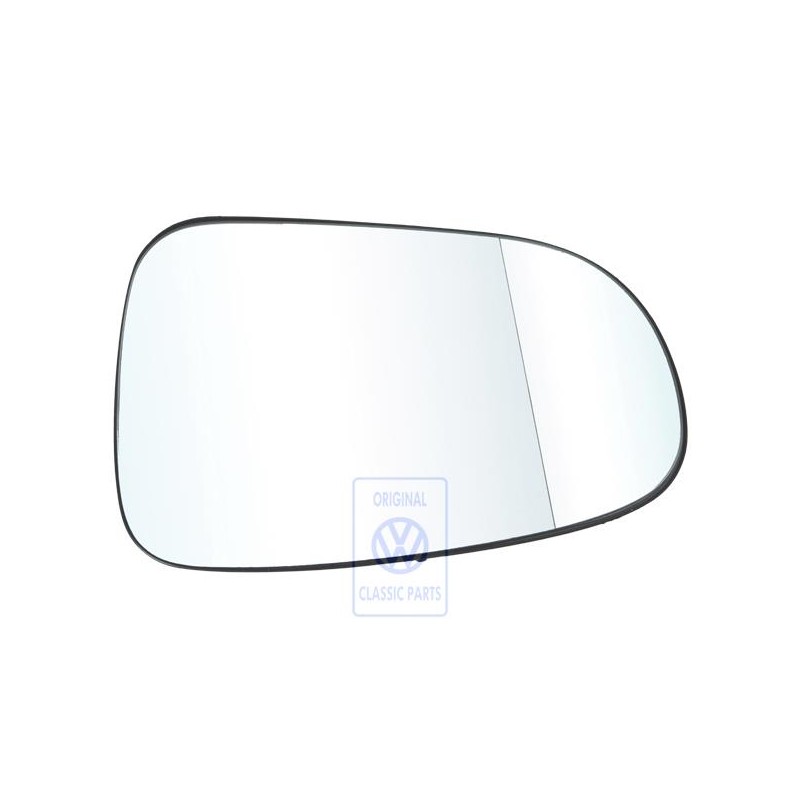 VW Original Cristal Espejo Esferico-Gran Angular Con Placa Soporte - 7M0857521D