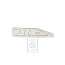 VW Original Cintas Adorno P. Parte Lat. 