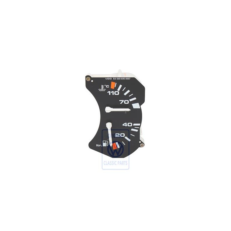 VW Original Indicador Nivel De Combustible Y Temperatura - 867919045D