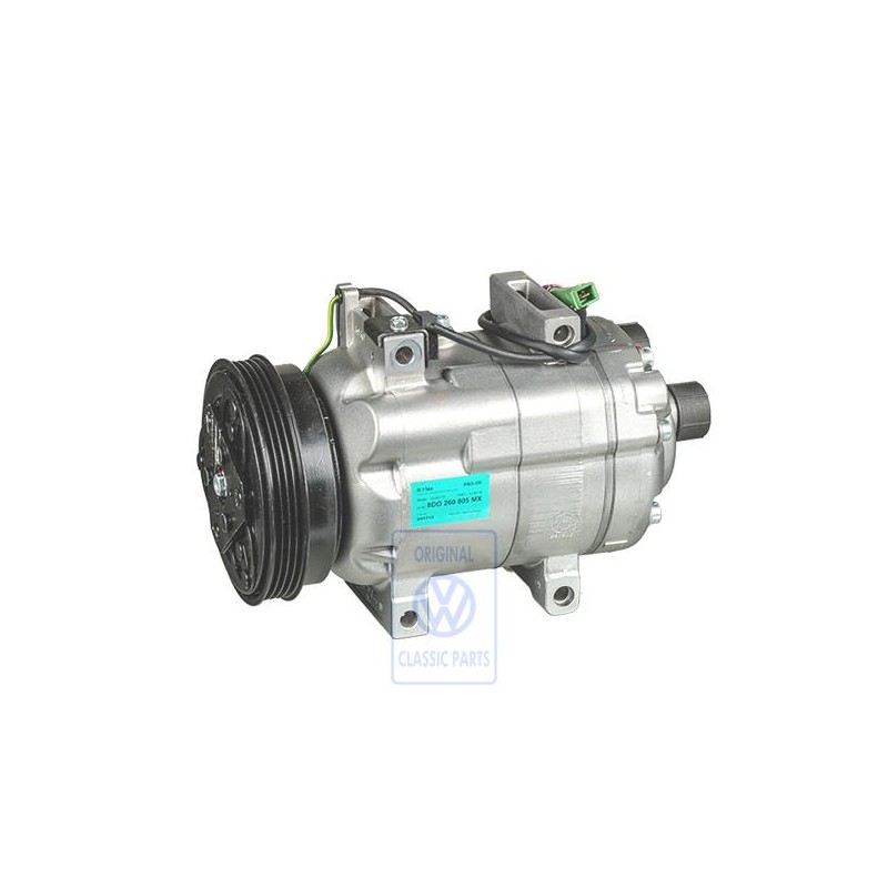 VW Original Compresor Aire Acondicionado Con Embrague - 8D0260805MX