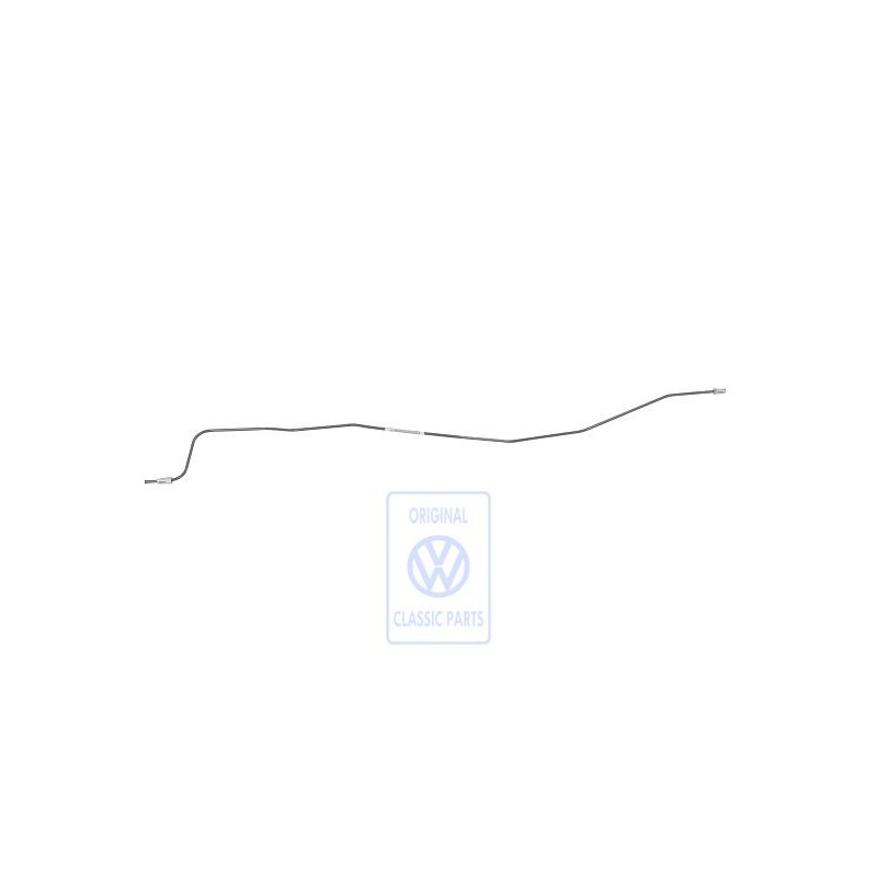 VW Original Tuberia Freno Desde Latiguillo Hasta Cilindro Freno - J4732535180
