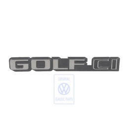 VW Original Rotulo Negro Satinado/Cromado Espec - 192853687 GX2