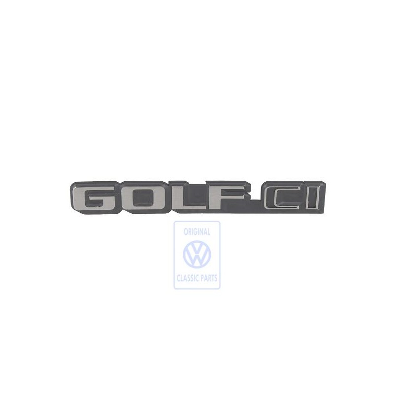 VW Original Rotulo Negro Satinado/Cromado Espec - 192853687 GX2