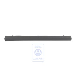 VW Original Cubierta Para Luz De Matricula Negro Satinado - 701827577A 01C