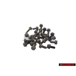 26x VW Original Tornillo Hexagonal Con Collar - N 90008401